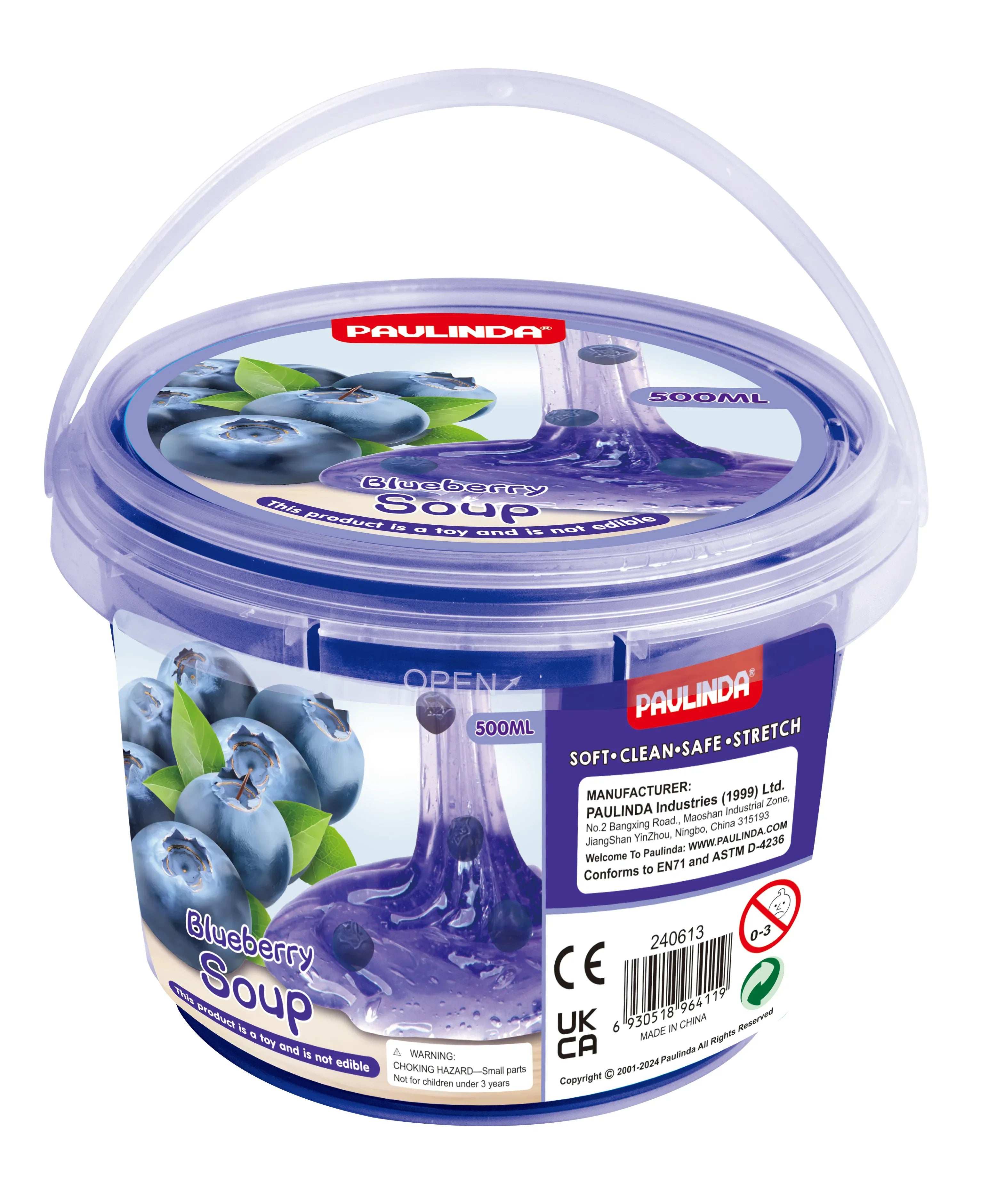 Paulinda Blueberry Soup Slime 500 Ml for kids in Kuwait
